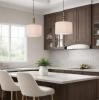 POETIX 35 1-LIGHT DRUM PENDANT GOLD